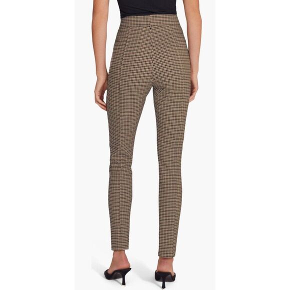 Favorite Daughter The Suits You Plaid High Waist Slit Hem Leggings NWT Size 2 - Picture 2 of 9